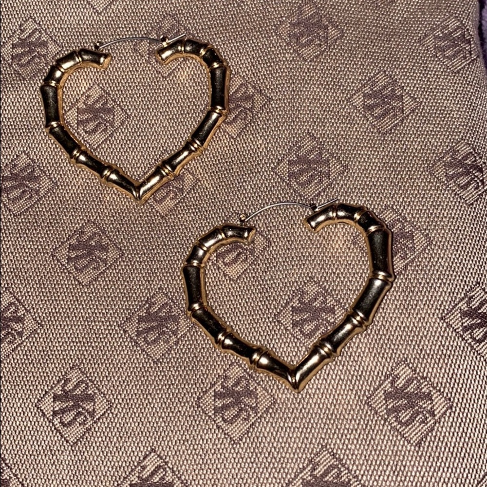 heart earrings